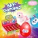A toy-scurry in the egg "Wow-Surprise", animals, red color, mix