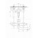 FAUZT FZS-243-B100 bath mixer, single-leaf, pour 170 mm, watering can, chrome