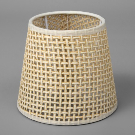 The lampshade "sarzha" beige E14 14x14x12 cm.