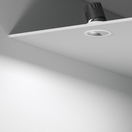 LED LED LED Elektrostandard, Inline, 83x83x98 mm, 10W, LED, 532LM, 4000K, Chromium color, white