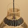 Ceiling Lamp from Rotan "VAY" 1x120W, E27, 40x40x43cm