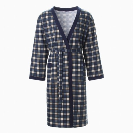 Male robe, dark blue color, size 56-6