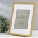 Photo frame MDF "Ellis" 21x30 cm, gold