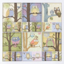 Set of decoupage cards 6 pcs 
