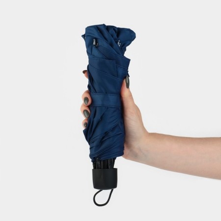 Women's Mechanical “Cosmos” umbrella, 8 spokes, d = 95, dark blue color-4