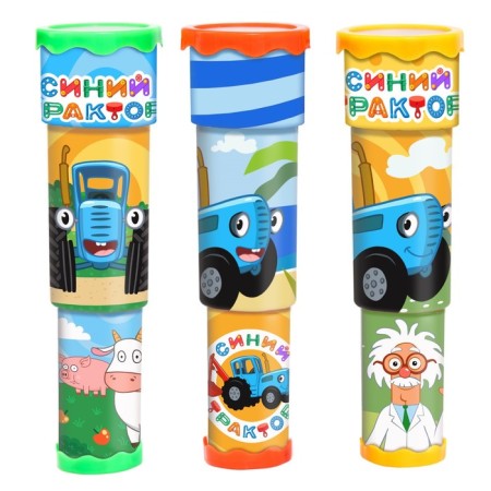 Kaleidoscope, blue tractor, mix