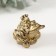 NECSK Polystone "Cash toad with a coin and a rod of Zhui" for bronze 5x6x4.5 cm