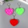 Trick Rubber Antistress (endless pimpa) "Heart" mix 5x5.7x1.3 cm