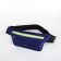 Lightning waist bag, reflective elements, blue color