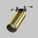 Technical C053CL-L12W4K-W-BS, LED, 12W, 5.2x5.2x15.8 cm, 1020lm, brass color