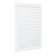 Ventilation grate "Cosmetic" L170, 170 x 240 mm, with a grid, stiff