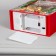 LED figure "Gift package" 15 × 23 × 7 cm, plastic, AAX3 batteries (not in the kit), USB, glow warm white