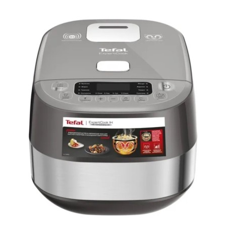 TEFAL RK802B32, 1200 W multicooker, 5 l, 14 programs, anti -stick coating, gray-3