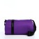 Youth bag with zipper, purple color