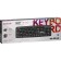 DEFENDER NEXT HB-440 keyboard, wired, membrane, 104 keys, USB, black