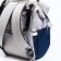 Women's backpack with a thermal carman, thermal drum - portfolio, gray/blue color