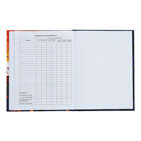 Universal Diary 1-11 grade Motobiker, 40 sheets, solid cover, glossy lamination, offset block-6