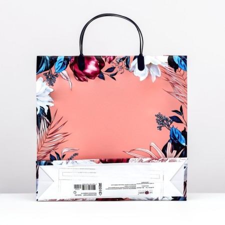 Package "Flower Mood", soft plastic, 30 x 27 x 8.5 cm, 140 μm-1