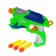 Pistol "Warrior", shoots with soft bullets, MIX color