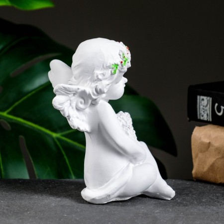 Figure "Angel with Venochka" 10x11cm-1