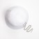 Panama Women's Minaku with a chain, white color, rr 56--58