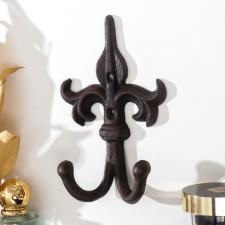Hooks decorative cast iron 