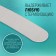 Nail laser saw, bilateral, 17 cm, gray color