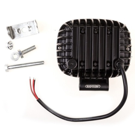 Farah LED SkyWay Off Road, rectangular, 12 V/24 V, 30 W, 6000 K, 9 diodes, 115x120 mm-1