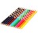 Colored pencils, 12 colors, trihedral, cold heart