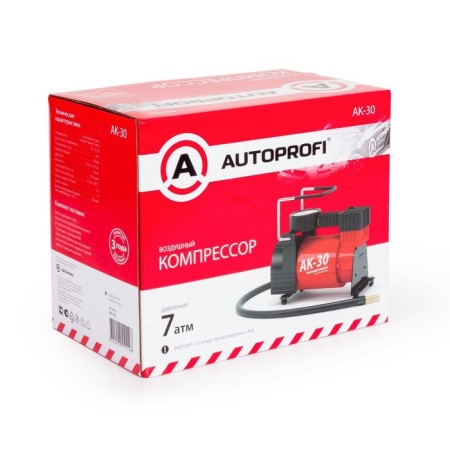 Autoprofi AK-30 Autoprofi compressor, 12V, 120W, performance 30 l/min, bag-9