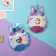 Hair gum "Fitulka" (set 30 pcs) curly unicorrosics, 2 cm, mix