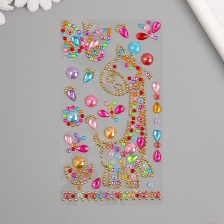 Decorative jewelry from Rhiraffes and butterfly rhinestones