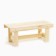 A bench (bench) wooden from linden 100 x 32 x 42 cm, without a back, for a bath and a summer residence, garden