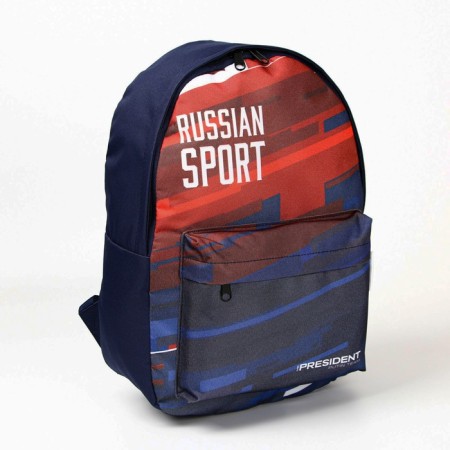 Putin Team backpack, 29 x 13 x 44 cm, lightning department, n/pocket, blue-3