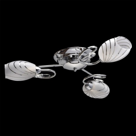 Cellars' chandelier "Fiesta", 3x60W E14, chrome 60x60x13 cm-4