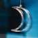 Garland “fringe” 2.7 × 0.9 m with nozzles “month”, IP20, transparent thread, 138 LED, white glow, 8 modes, 220 V