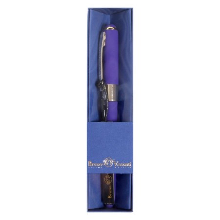 Ballic handle, 0.5 mm, Bruno visconti monaco, blue rod, blue-violet case, in case-1