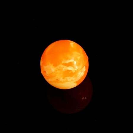 Мяч однотонный, 2,5 см, цвета МИКС-3
