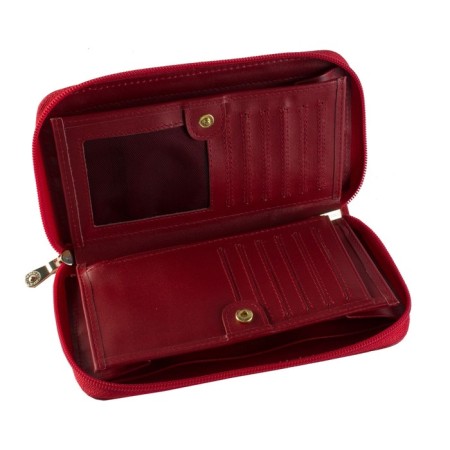 CPO-clatch XXL Nice, matte leather, red color-3