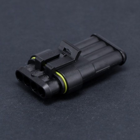 Car connector, hermetic plug-grin dj7041-1.5-11/21 4 contacts, set 2 pcs-4
