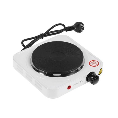 Electric tile Luazon LHP-002, 1 burner, 1000 W, heater disk, white-1