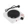 Electric tile Luazon LHP-002, 1 burner, 1000 W, heater disk, white