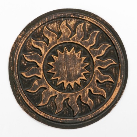 Pattern with thermal printing "Symbol in the Sun", hero, 16 cm-1