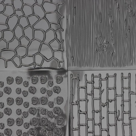 A set of Molds for decorating the baking of the “bricks” shade, 4 pcs, 30.5 × 15.5 × 0.1 cm-2