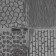 A set of Molds for decorating the baking of the “bricks” shade, 4 pcs, 30.5 × 15.5 × 0.1 cm