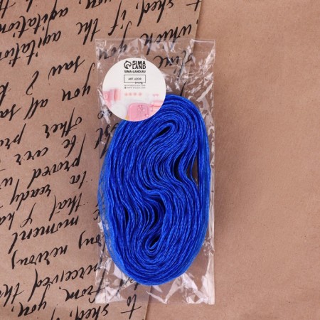 Capricon lace, 23 mm × 10 ± 1 m, color blue No. 15-3