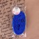 Capricon lace, 23 mm × 10 ± 1 m, color blue No. 15