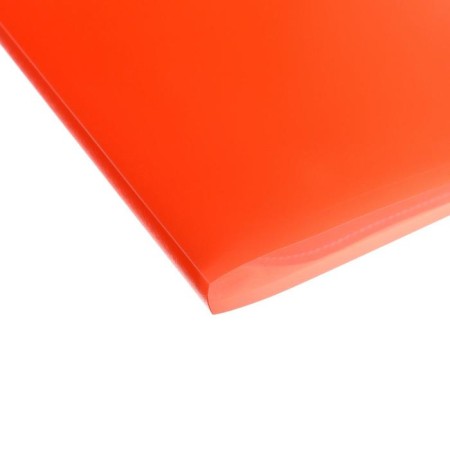 Folder with 10 A4, 500 μm inserts, calligrata, neon, orange-1
