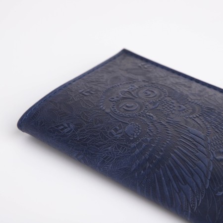 Cover for passport, blue color-3