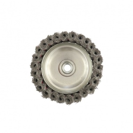 Matrix Ushm brush, d = 125 mm, M14, cup, twisted wire 0.35 mm-2
